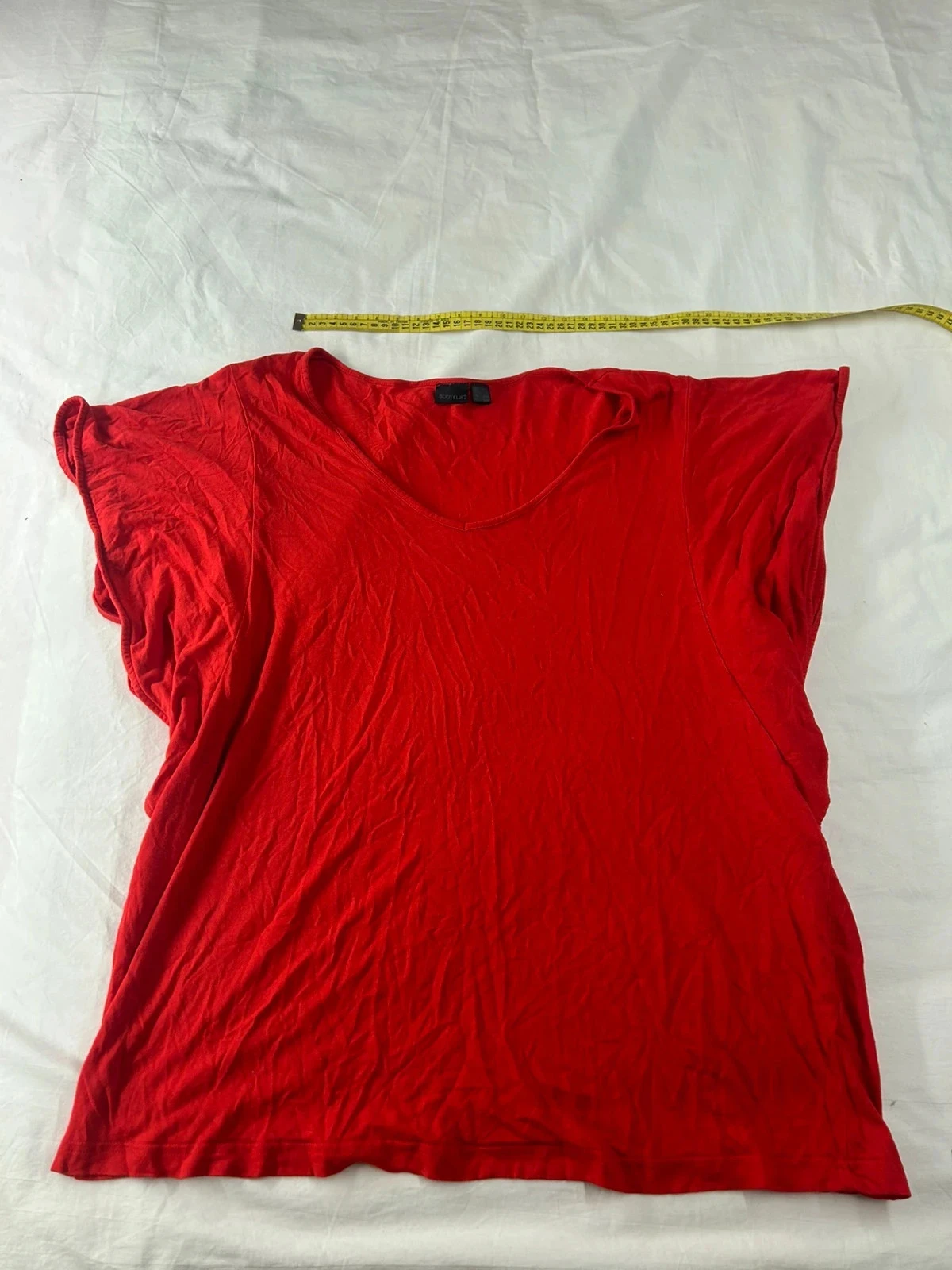 Blouse à manches courtes rouge bodyflirt